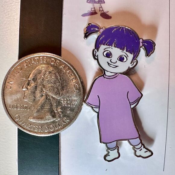 SUMMER SALE Disney 100 Pixar Boo Character PIN Monsters INC Limited NEW - Picture 1 of 3